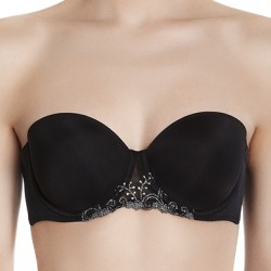 Simone Perele Delice strapless bh zwart