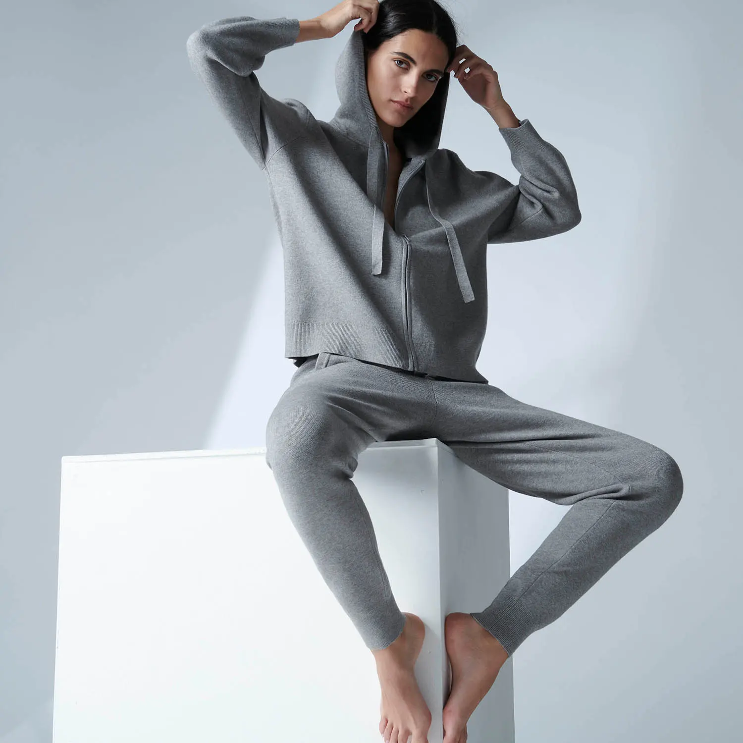 Simone Perele Paresse sweater - hoodie grijs