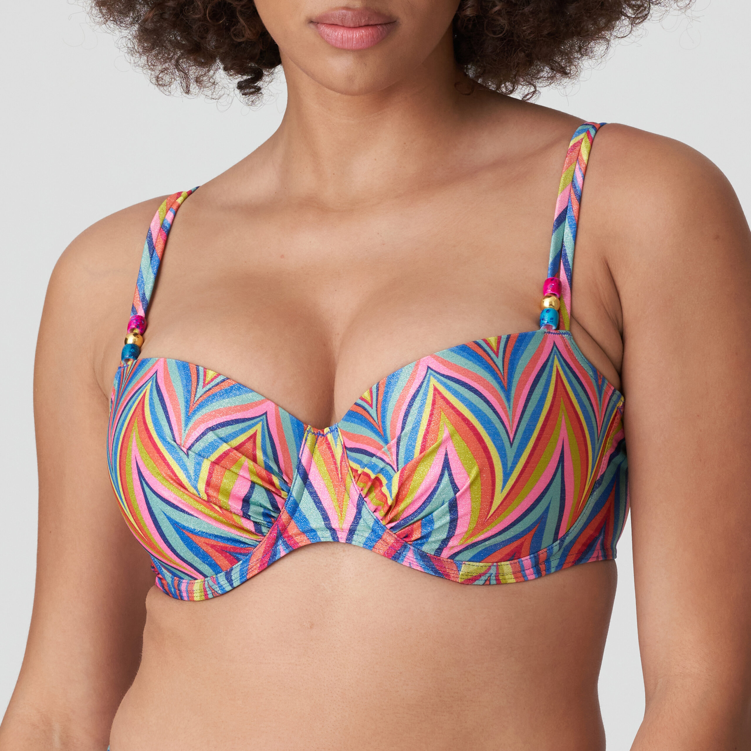 PrimaDonna Swim voorgevormde balconette bikini Kea rainbow paradise