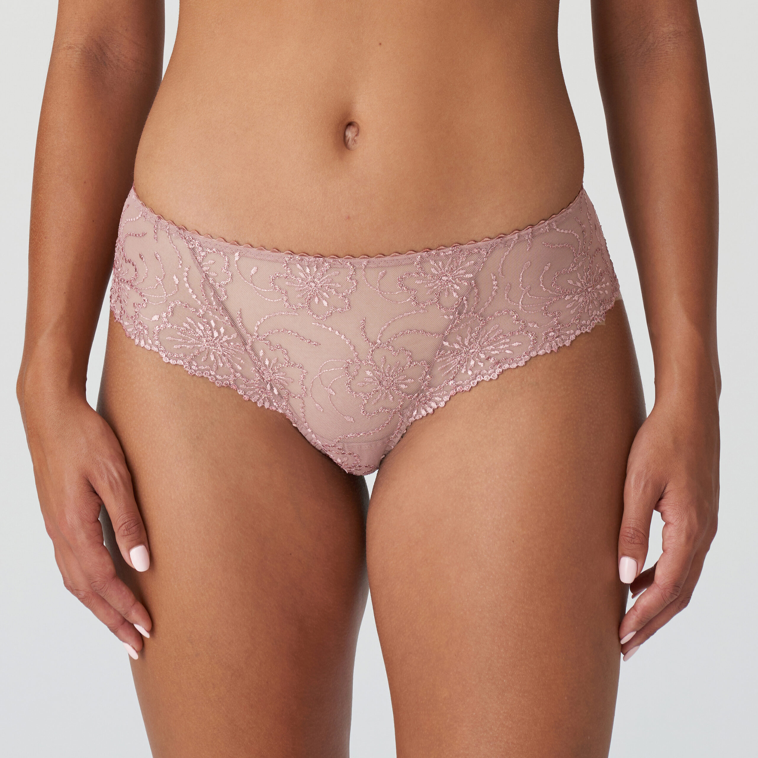Marie Jo luxe string Jane bois de rose