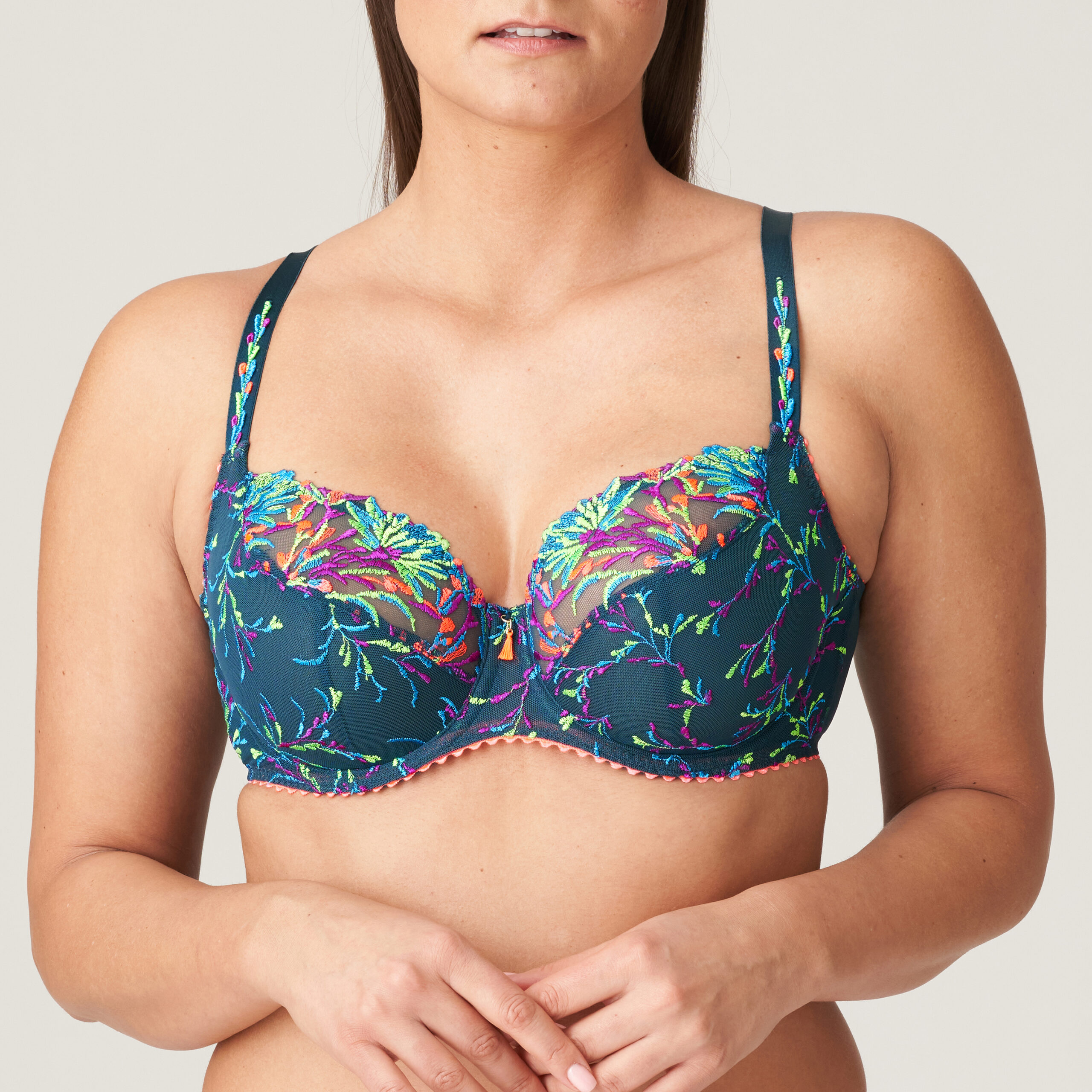 PrimaDonna volle cup beha salinas Empire Green • www.vanderlindenlingerie.nl