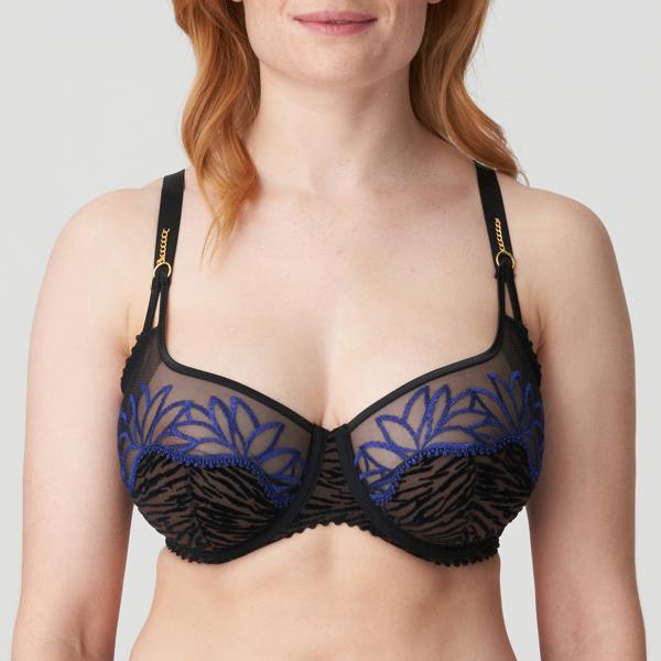 PrimaDonna balconette bh verticale naad Cheyney Sultry Black