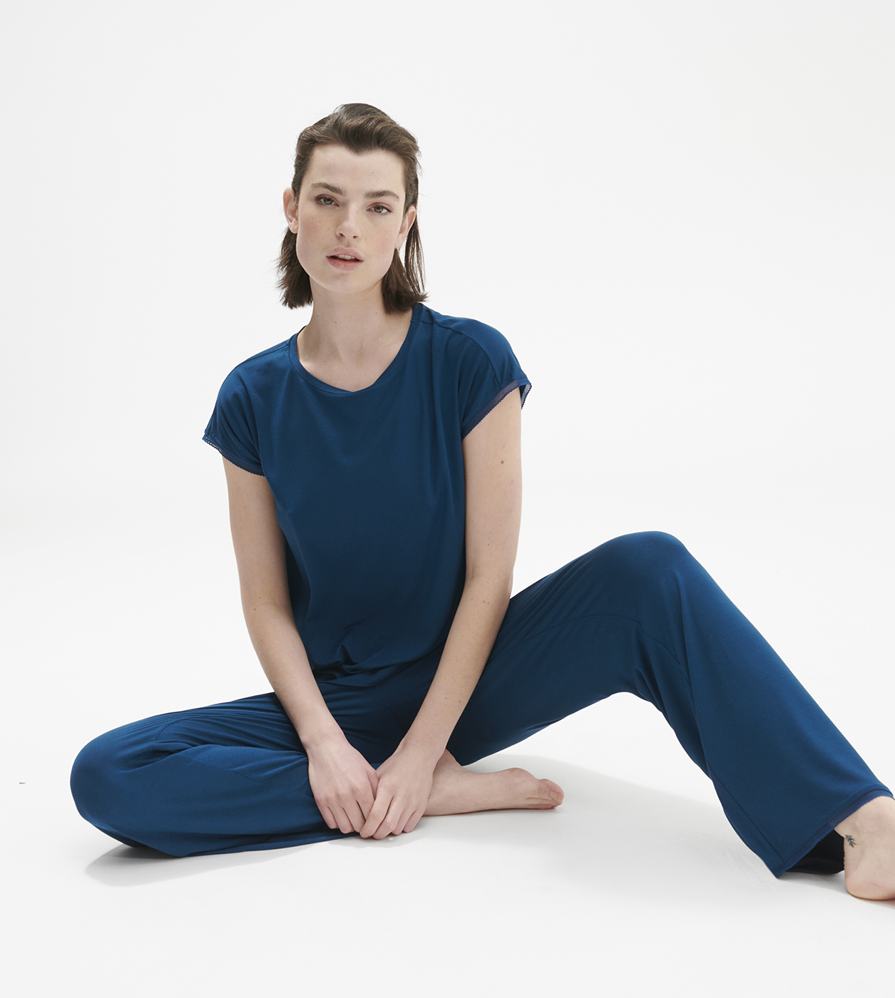 Simone Perele Aurore shirtje km poseidon blue