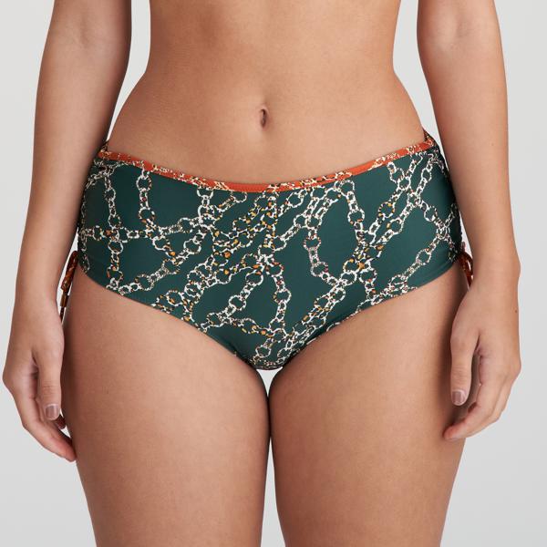 Marie Jo Swim bikini tailleslip met koordjes Tazar Malachite