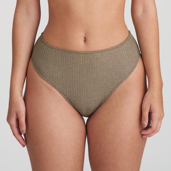 Marie Jo Swim bikini tailleslip Tinjis Golden Olive