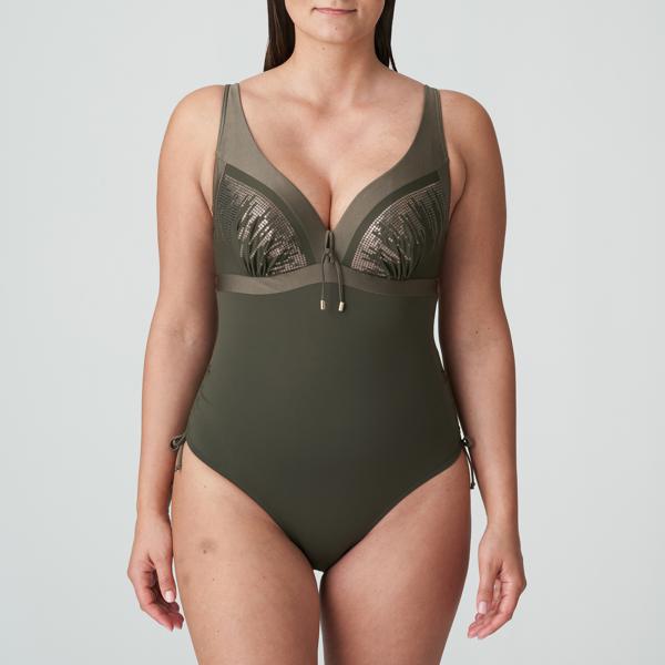 PrimaDonna Swim plunge badpak Aracruz Kaki