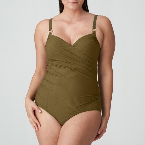 PrimaDonna Swim corrigerend badpak Sahara Olijf
