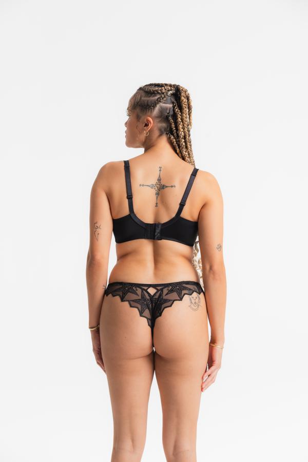 Louisa Bracq Superstar  string zwart