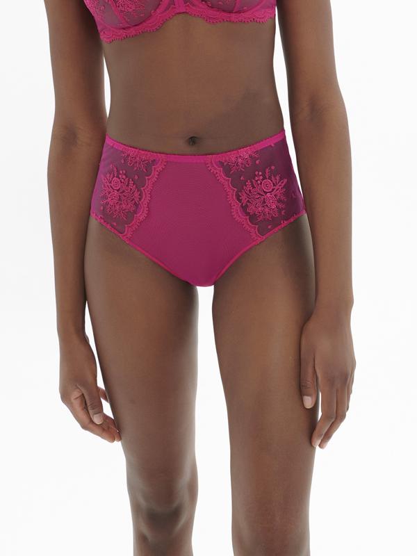 Simone Perele Intrigue slip taille disco pink