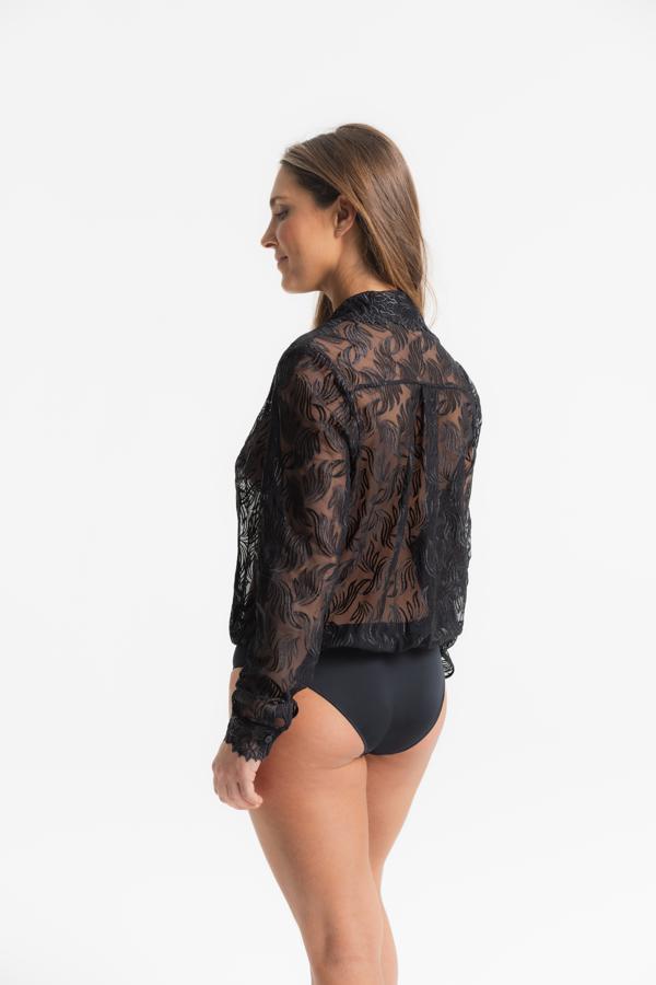 Louisa Bracq Swan  body zwart