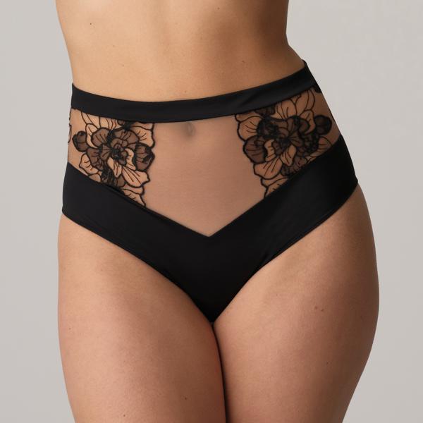 Marie Jo Sancha hoge taille slip zwart
