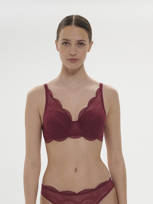 Simone Perele Karma beha triangle spacer spinel red