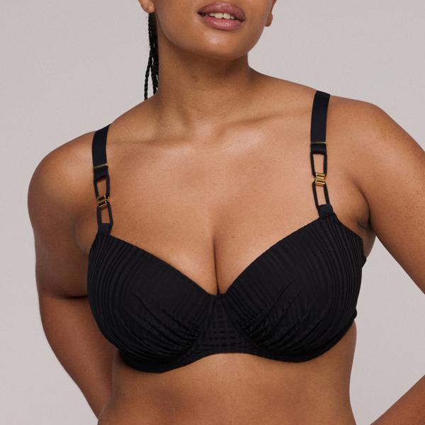 Prima Donna Swim Kiruna voorgevormde bikinitop zwart