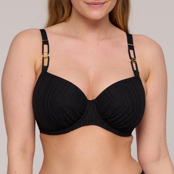 Prima Donna Swim Kiruna beugel bikinitop zwart