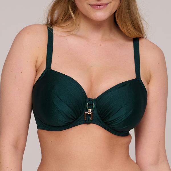 Prima Donna Swim Mangalore beugel bikinitop jewel green