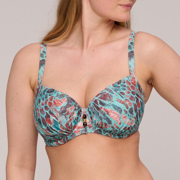 Prima Donna Swim Riyad beugel bikinitop Turquoise Seas