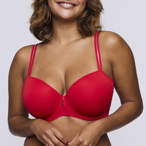 Prima Donna East end balconnet true red