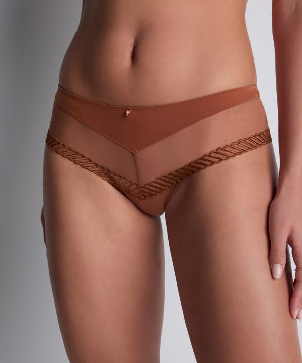 Aubade Sheer emotion Shorty bruin