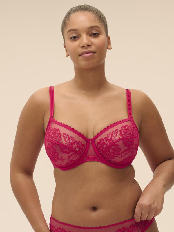 Simone Perele Romance bh cranberry