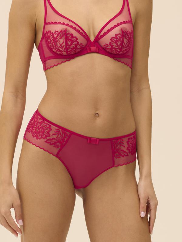 Simone Perele Romance shorty cranberry