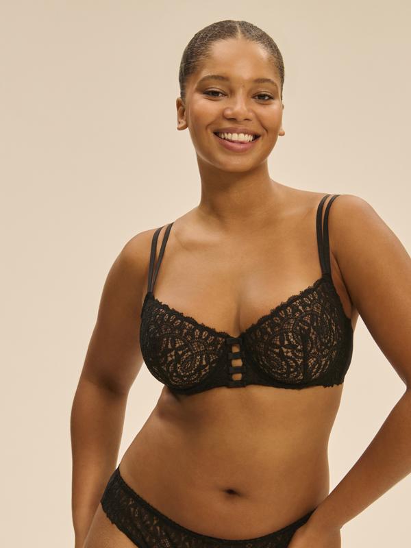 Simone Perele Symphonie bh 1/2 cup zwart