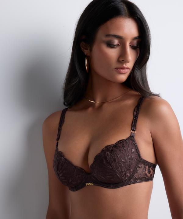 Aubade Crazy in love Bh push up voorgevormd bruin