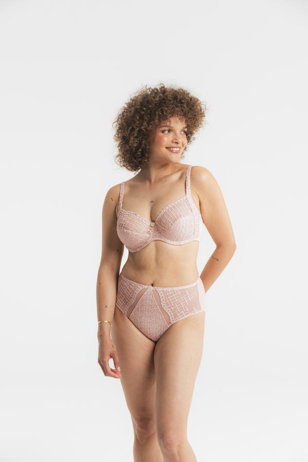 Louisa Bracq Tweegy  bh full cup roze