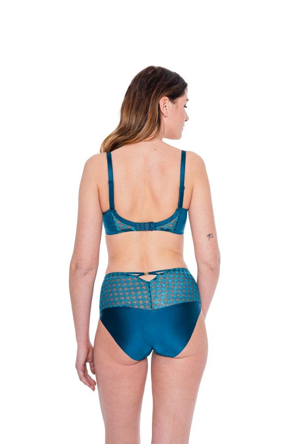 Louisa Bracq Tailor  bh full cup petrol