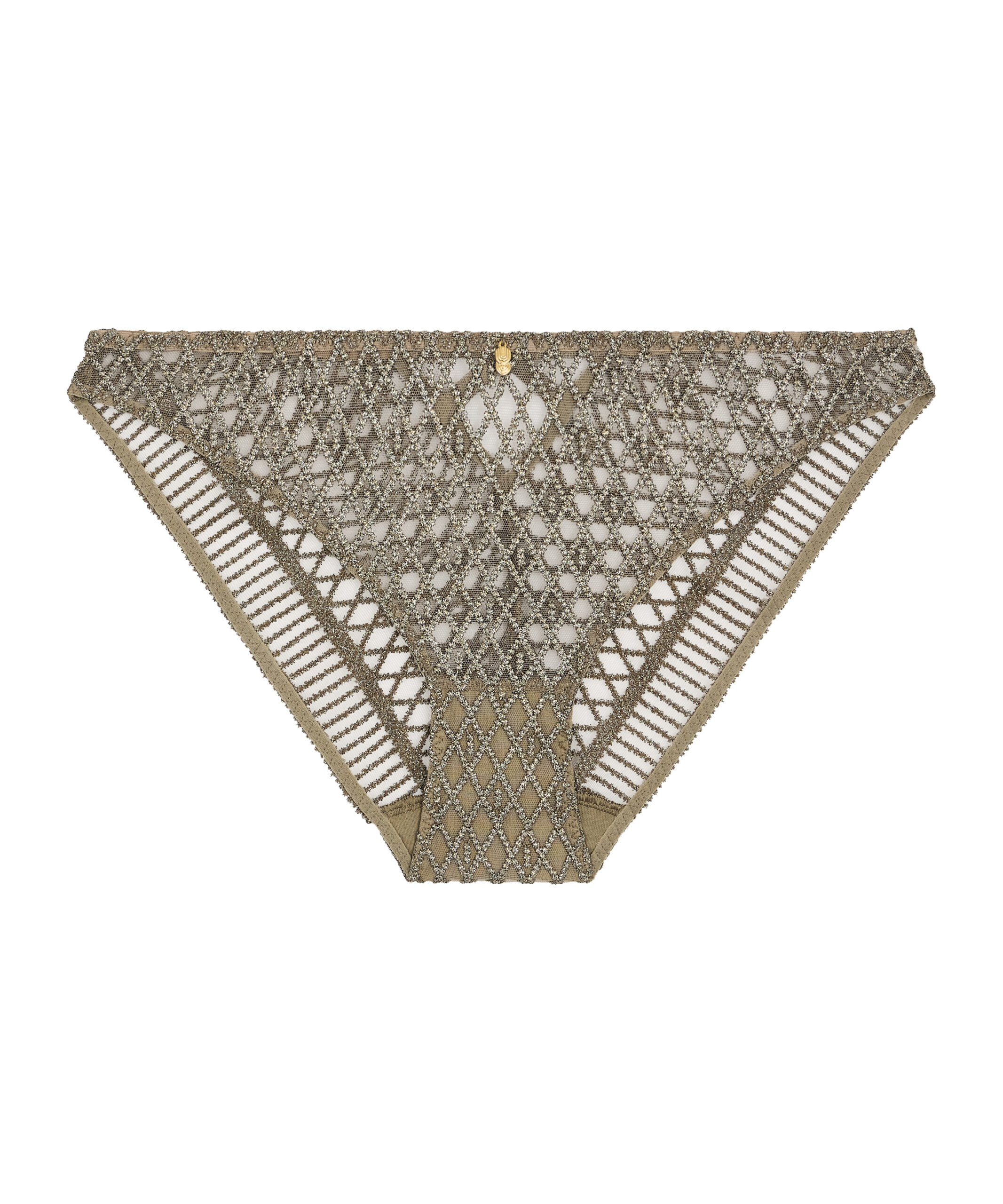 Aubade Stardust dream Italiaanse slip groen