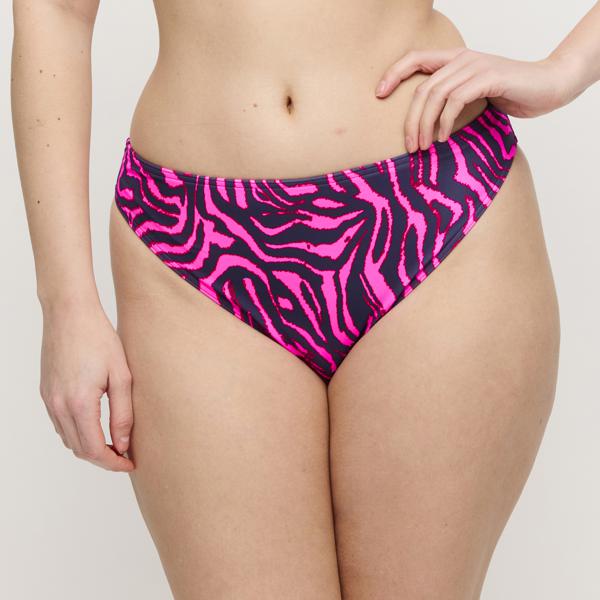 Prima Donna Swim Malabo bikini slip hot pink zebra