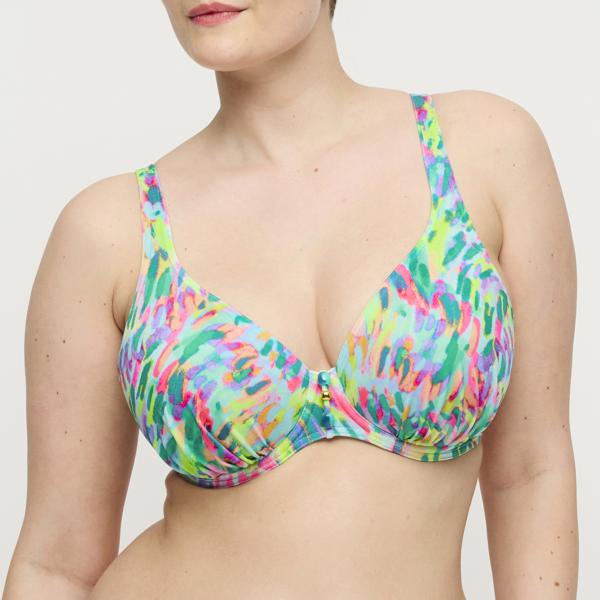 Prima Donna Swim Douala voorgevormde bikinitop Impressionist Summer