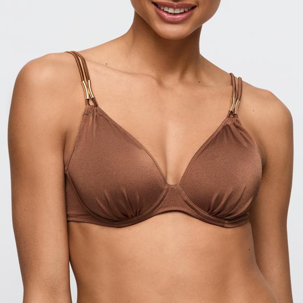 Marie Jo Swim Hello sunset voorgevormde bikinitop Sepia
